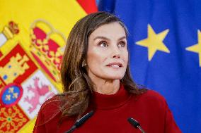 Queen Letizia Presides Over The National Innovation And Design Awards - Madrid - David