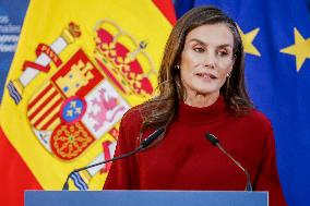Queen Letizia Presides Over The National Innovation And Design Awards - Madrid - David