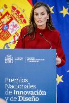 Queen Letizia Presides Over The National Innovation And Design Awards - Madrid - David
