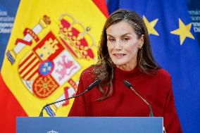Queen Letizia Presides Over The National Innovation And Design Awards - Madrid - David