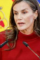 Queen Letizia Presides Over The National Innovation And Design Awards - Madrid - David