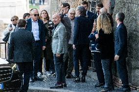 Robert De Niro Recieves The Capitoline Wolf - Rome