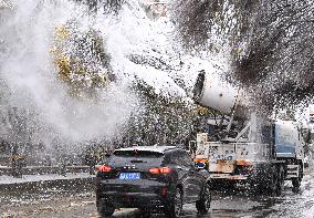 A Blizzard Has Swept Across the Xinjiang Uyghur Autonomous Region - China