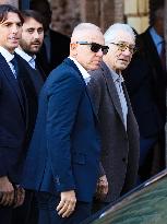 Robert De Niro Recieves The Capitoline Wolf - Rome