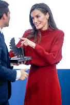 Queen Letizia Presides Over The National Innovation And Design Awards - Madrid
