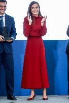 Queen Letizia Presides Over The National Innovation And Design Awards - Madrid