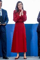 Queen Letizia Presides Over The National Innovation And Design Awards - Madrid