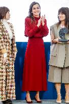 Queen Letizia Presides Over The National Innovation And Design Awards - Madrid