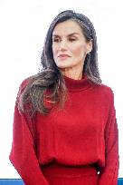 Queen Letizia Presides Over The National Innovation And Design Awards - Madrid