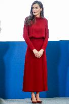 Queen Letizia Presides Over The National Innovation And Design Awards - Madrid