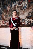 SWEDEN'S CROWN PRINCESS AT GUSTAV ADOLF'S ACADEMY