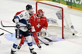 Euro Hockey Tour 2025 in Tampere, Finland - Switzerland vs. Finland