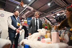 Politics at The Made in France Trade Show - Paris