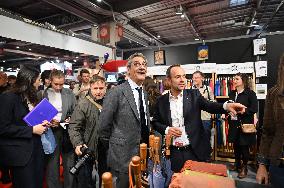 Politics at The Made in France Trade Show - Paris