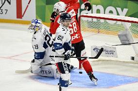 Euro Hockey Tour 2025 in Tampere, Finland - Switzerland vs. Finland