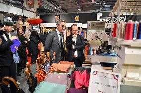 Politics at The Made in France Trade Show - Paris