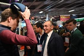 Politics at The Made in France Trade Show - Paris