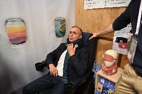 Politics at The Made in France Trade Show - Paris