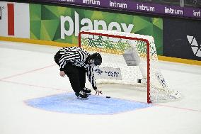 Euro Hockey Tour 2025 in Tampere, Finland - Switzerland vs. Finland
