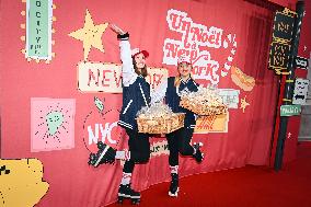 Inauguration of the Printemps Christmas window displays in Paris FA