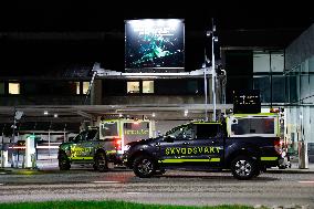 DRONE ALARM LANDVETTER AIRPORT