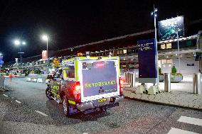 DRONE ALARM LANDVETTER AIRPORT