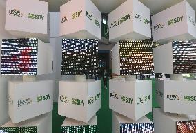 U.S. Soybean Export Council booth at 8TH CIIE in Shanghai