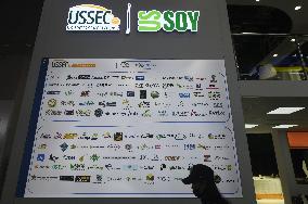 U.S. Soybean Export Council booth at 8TH CIIE in Shanghai