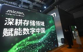 Micron Booth at 8TH CIIE in Shanghai