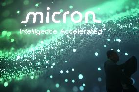 Micron Booth at 8TH CIIE in Shanghai