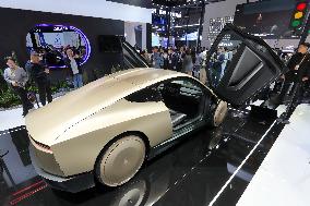 Tesla Cyber Autonomous EV at 8th CIIE in Shanghai
