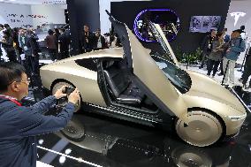 Tesla Cyber Autonomous EV at 8th CIIE in Shanghai