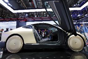 Tesla Cyber Autonomous EV at 8th CIIE in Shanghai