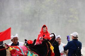Yellow River Hukou Waterfal Tourism