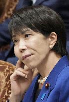 Japan PM Takaichi in parliament