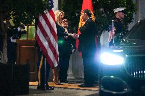 Donald Trump Hosts Summit Dinner With Central Asian Leaders - DC