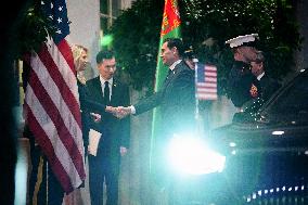 Donald Trump Hosts Summit Dinner With Central Asian Leaders - DC