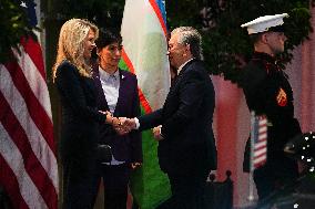 Donald Trump Hosts Summit Dinner With Central Asian Leaders - DC