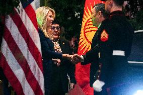 Donald Trump Hosts Summit Dinner With Central Asian Leaders - DC