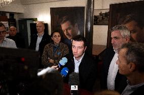 Jordan Bardella Book Signing - Toulon