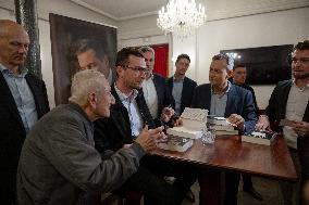 Jordan Bardella Book Signing - Toulon