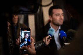 Jordan Bardella Book Signing - Toulon