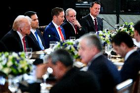 Donald Trump Hosts Summit Dinner With Central Asian Leaders - DC