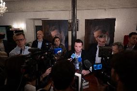 Jordan Bardella Book Signing - Toulon