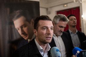 Jordan Bardella Book Signing - Toulon