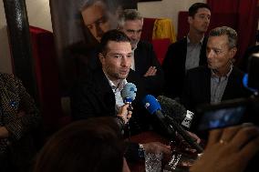 Jordan Bardella Book Signing - Toulon