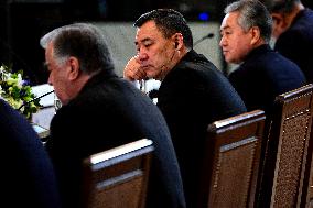 Donald Trump Hosts Summit Dinner With Central Asian Leaders - DC