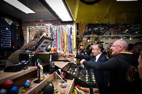 Eric Zemmour At The Made In France Trade Show - Paris