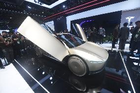 Tesla Cyber Autonomous EV at 8th CIIE in Shanghai
