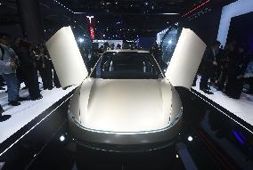 Tesla Cyber Autonomous EV at 8th CIIE in Shanghai